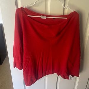 CAbi Pullover Red Sweater